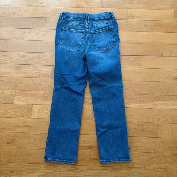 Good American Pull On Straight Power Stretch Jeans Size M Good Legs - Picture 4 of 14